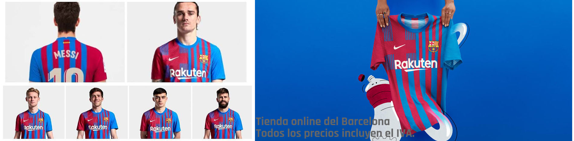 camiseta del Barcelona 2021